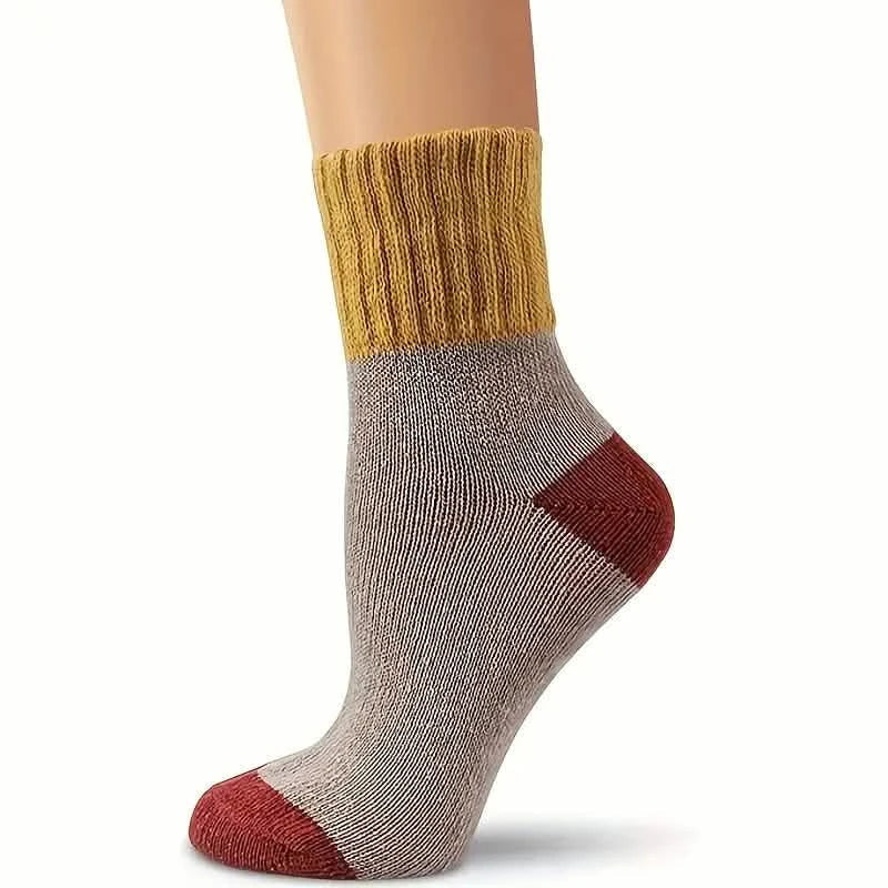5-Pairs: Cold Resistant Thick Fuzzy Winter Socks