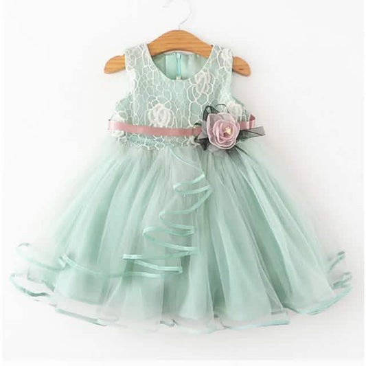 Kids Little Girls' Dress Flower Swing Dress